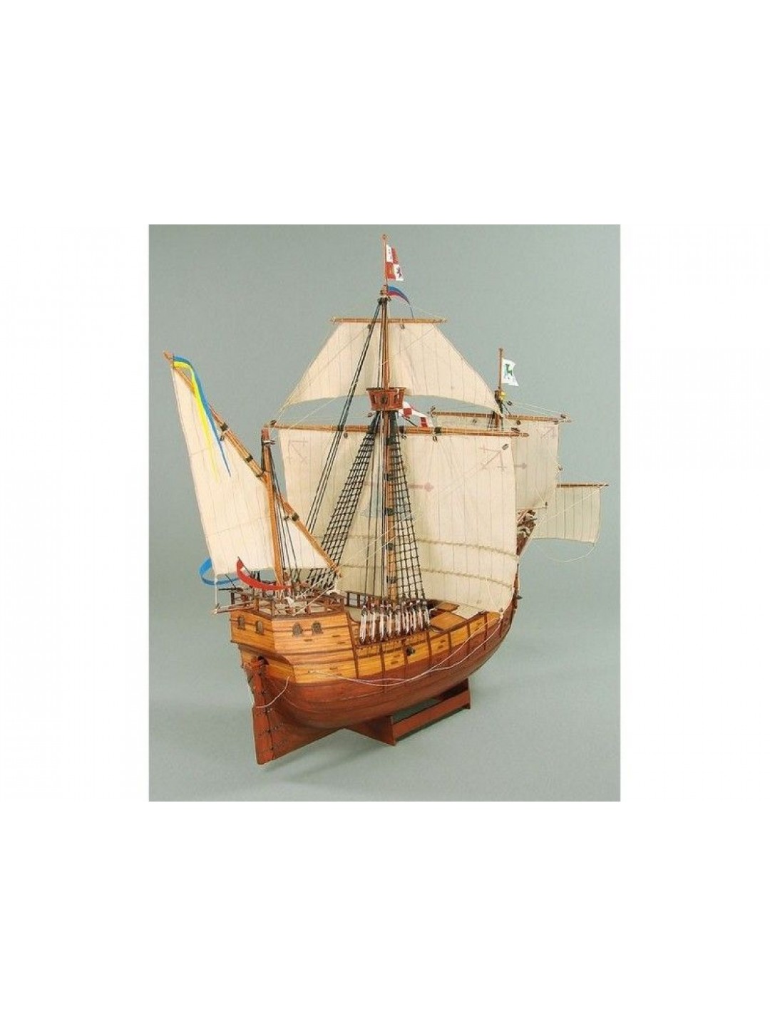 Сборные бумажные модели Shipyard каракка Santa Maria и каравелла Nina (№65), 1/96