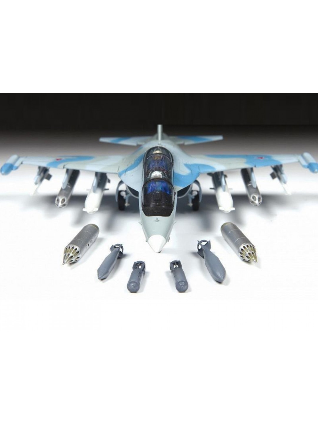 Сборная модель ZVEZDA Российский учебно-боевой самолет Як-130, 1/72