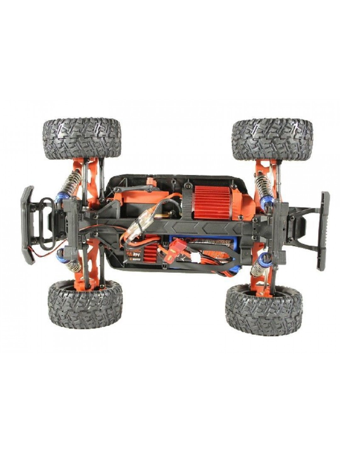 Радиоуправляемый монстр Remo Hobby SMAX UPGRADE V2.0 (синий) 4WD 2.4G 1/16 RTR