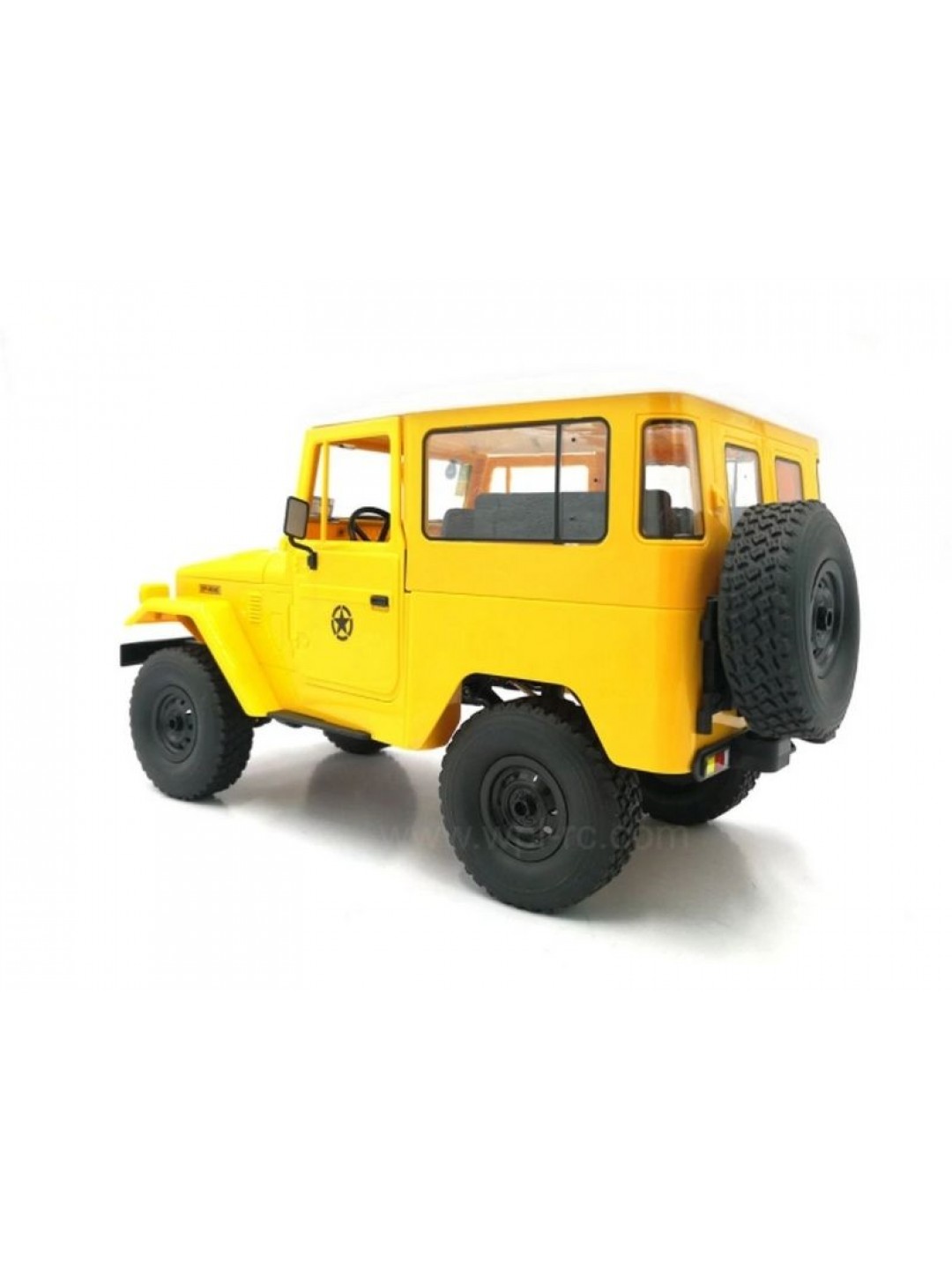 Радиоуправляемая машина WPL японский внедорожник FJ40 (желтая) 4WD 2.4G 1/16 RTR