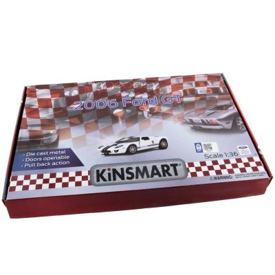 Машина Kinsmart 1:36 Ford GT 2006 инерция (1/12шт.) б/к
