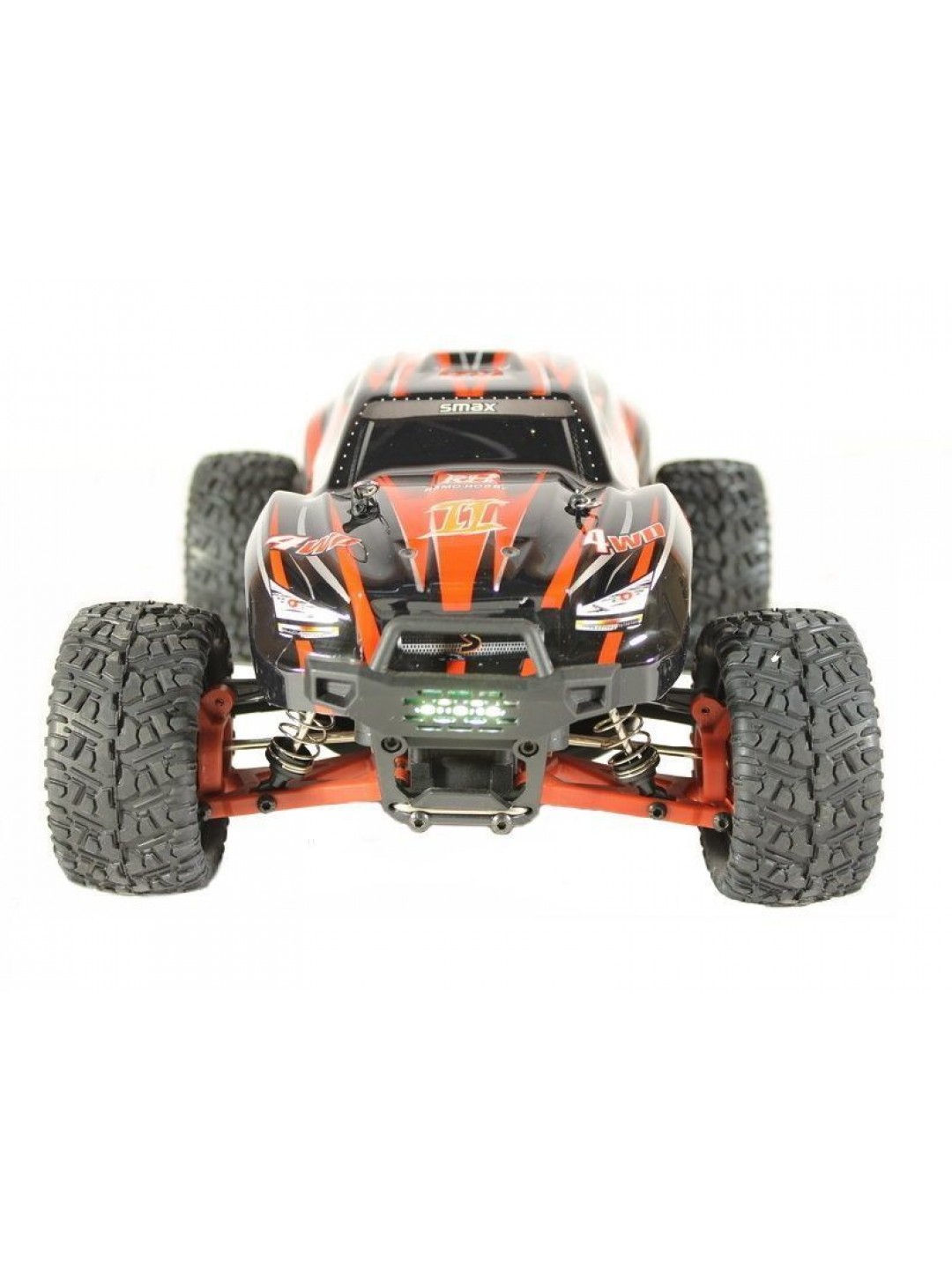 Радиоуправляемый монстр Remo Hobby SMAX UPGRADE V2.0 (красный) 4WD 2.4G 1/16 RTR