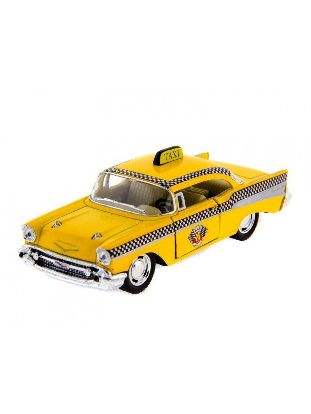 Машина Kinsmart "1957 Chevrolet Bel Air" инерция (1/12шт.) 1:36 б/к