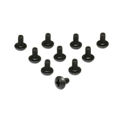 Винт с полукруглой головкой M3x8 под крестовую отвертку, 10шт. Винт с полукруглой головкой M3x8 под крестовую отвертку, 10шт.