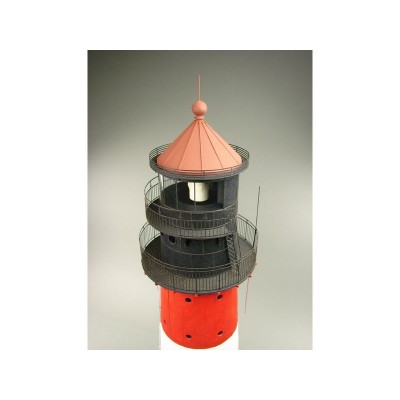 Сборная картонная модель Shipyard маяк Westerheversand Lighthouse (№59), 1/87