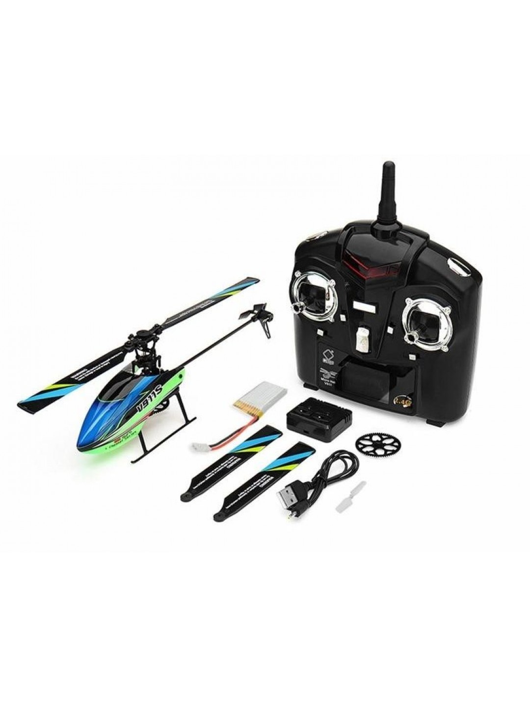 Радиоуправляемый вертолет WLToys V911S 4Ch 2.4G RTF