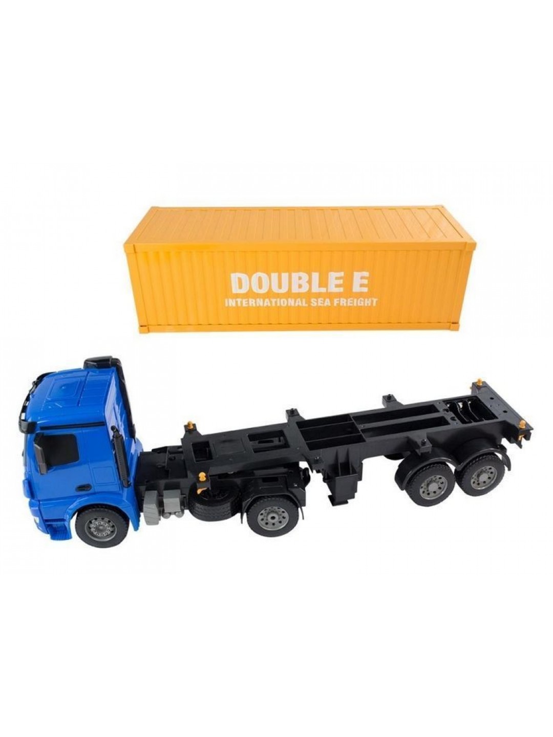 Радиоуправляемый контейнеровоз Double Eagle Mercedes-Benz Arocs 1:20 2.4G