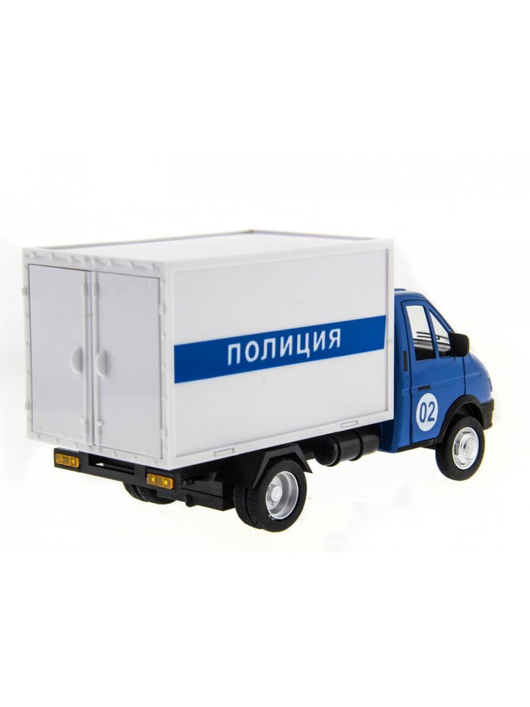 Машина "АВТОПАНОРАМА" "ГАЗель" (полиция) 1/28, в/к 24*14*12 см