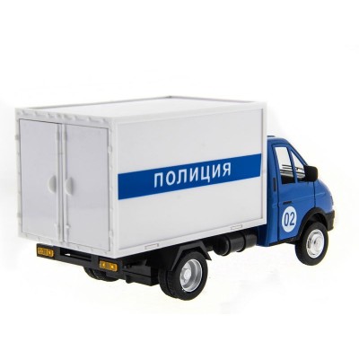 Машина "АВТОПАНОРАМА" "ГАЗель" (полиция) 1/28, в/к 24*14*12 см