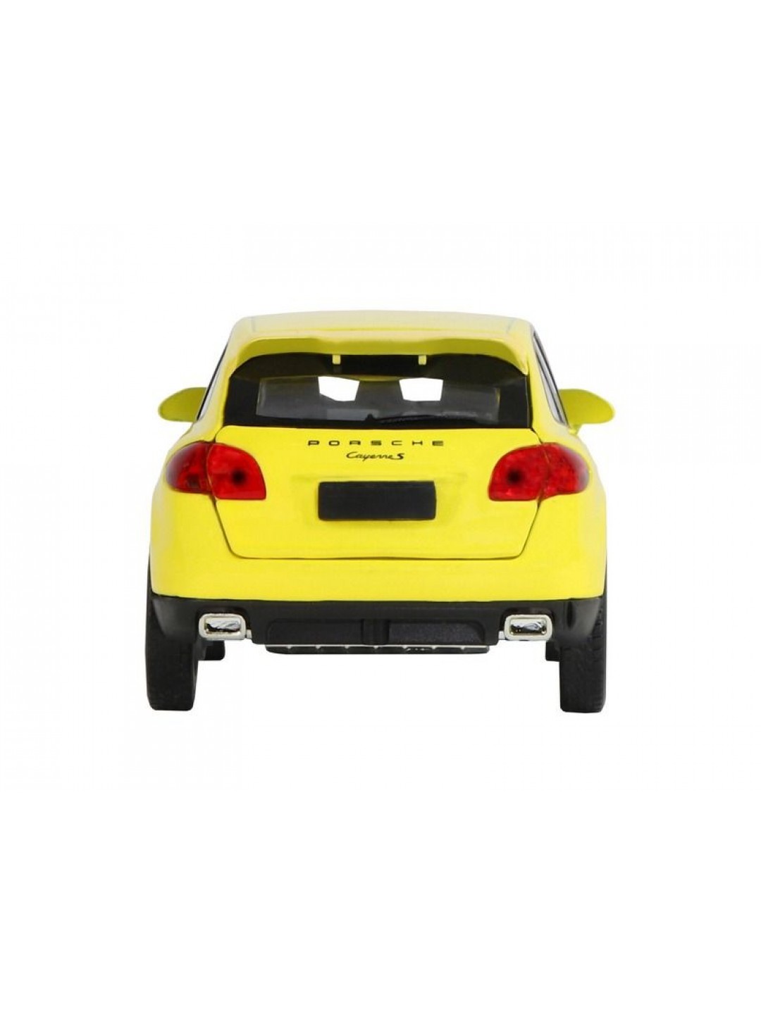 Машина "АВТОПАНОРАМА" Porsche Cayenne S, желтый, 1/32, свет, звук, инерция, в/к 17,5*13,5*9 см
