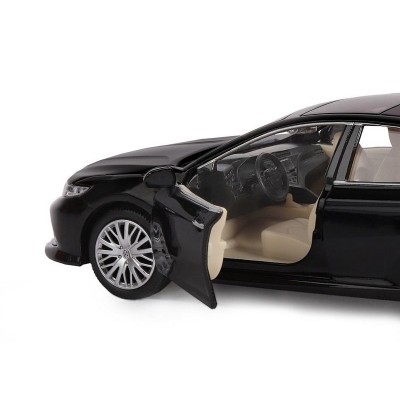 Машина "АВТОПАНОРАМА" Toyota Camry, черный, 1/32, свет, звук, инерция, в/к 17,5*13,5*9 см