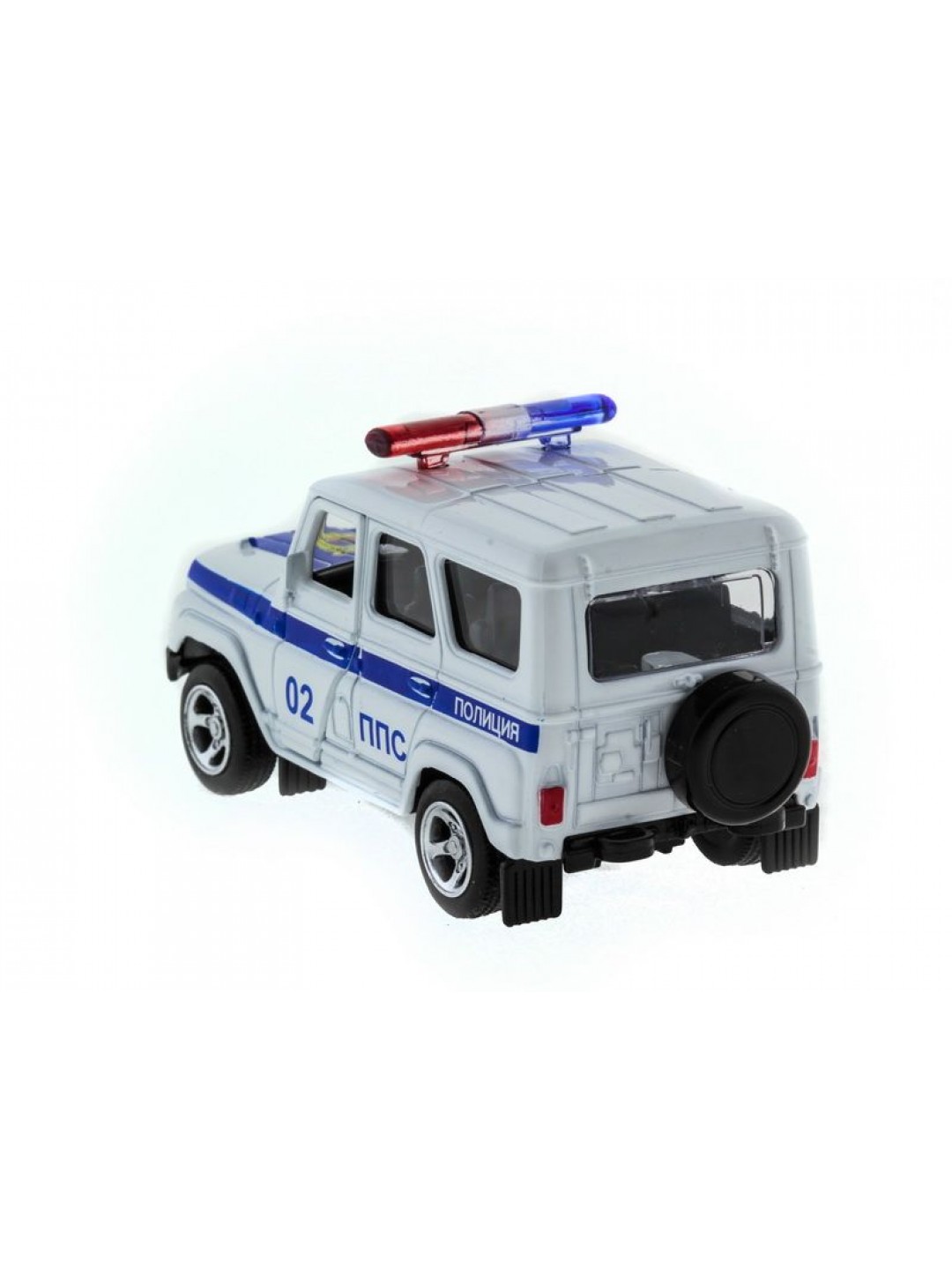 Машина "АВТОПАНОРАМА" инерц. УАЗ (ППС) 1/50, в/к 12*7*5,5 см