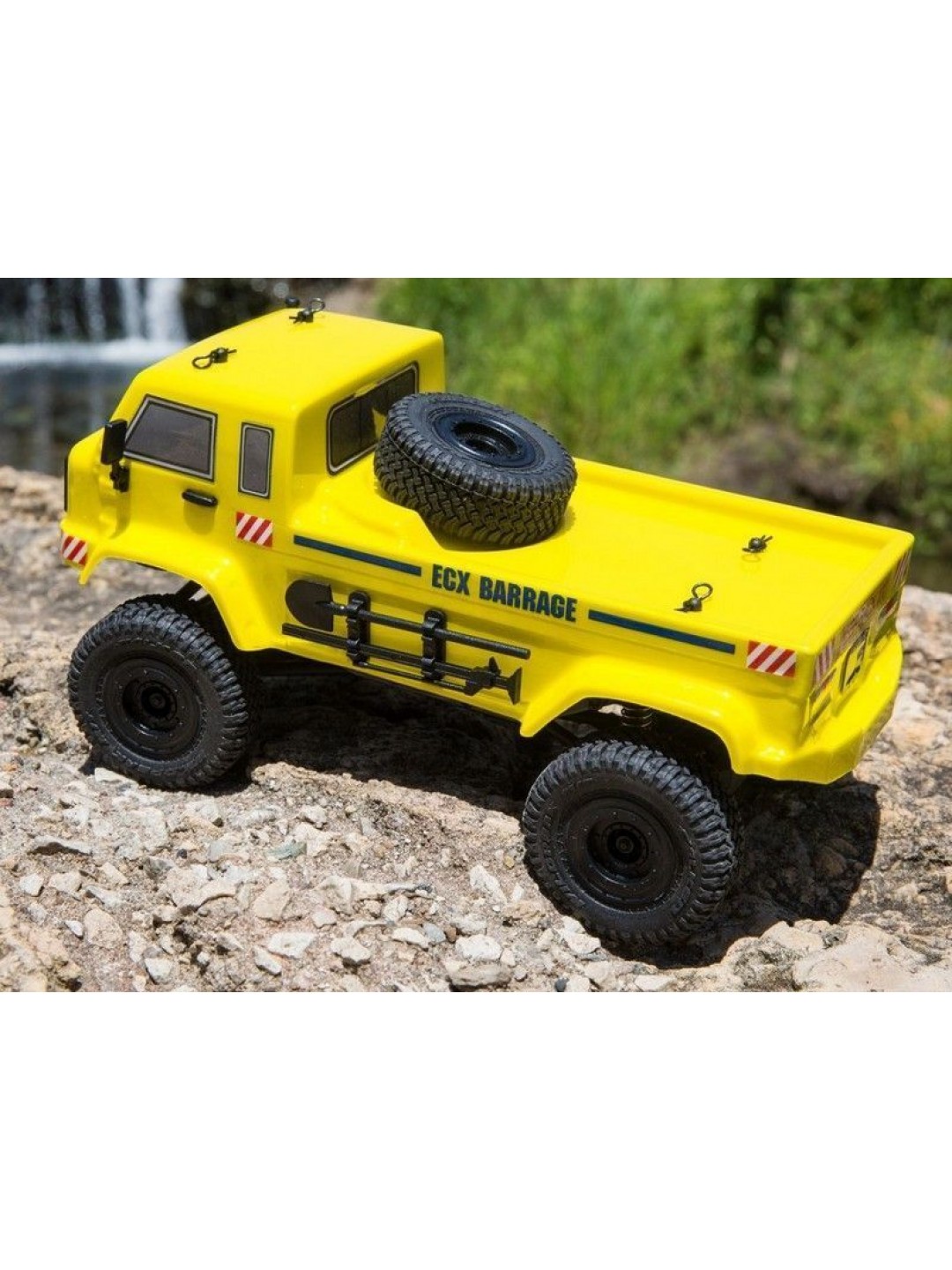Краулер ECX 1:24 Scaler Crawler Barrage UV 4WD, электро, RTR (желтый)