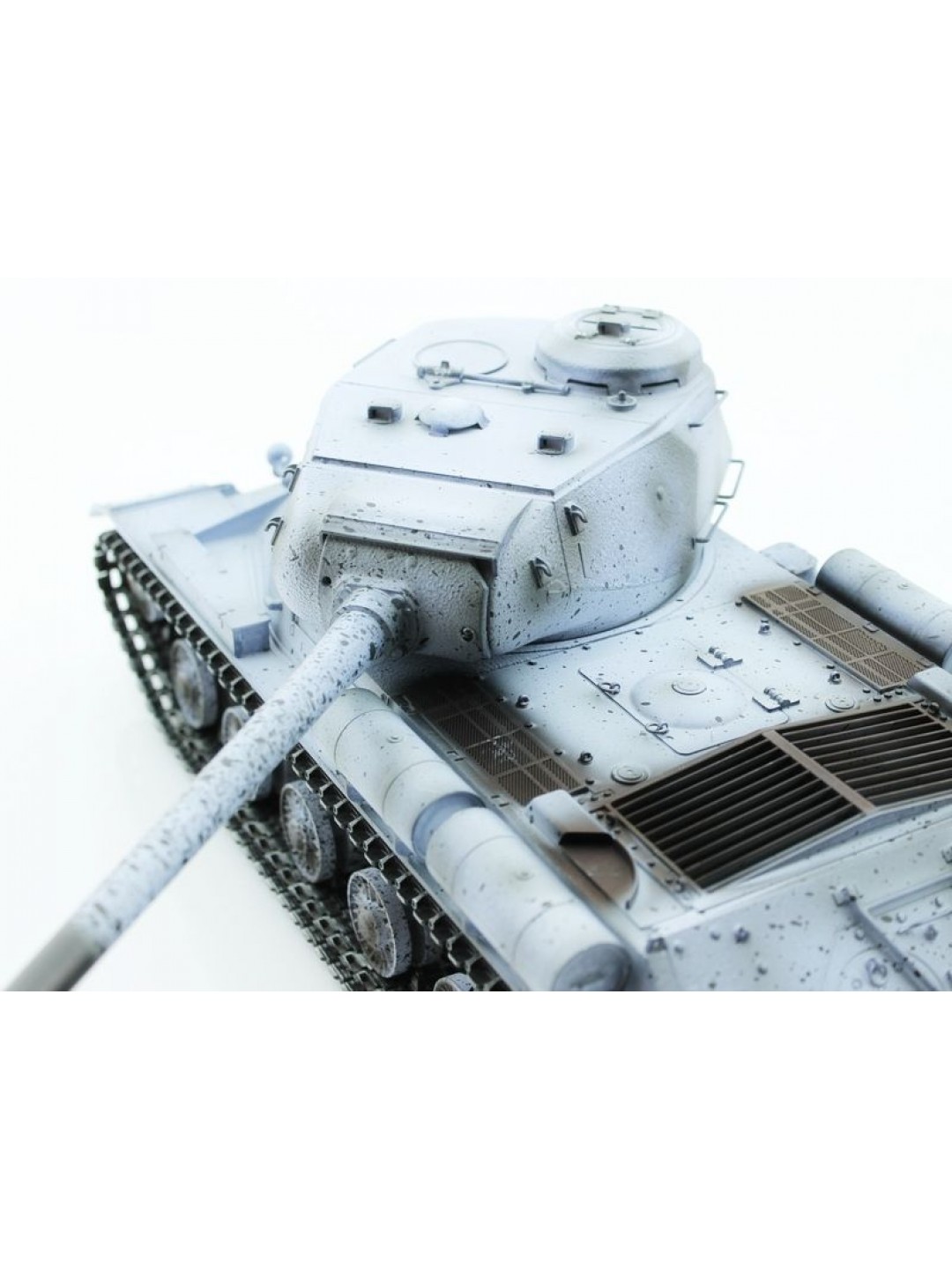 Р/У танк Taigen 1/16 ИС-2 модель 1944, СССР, зимний, 2.4G, деревянная коробка