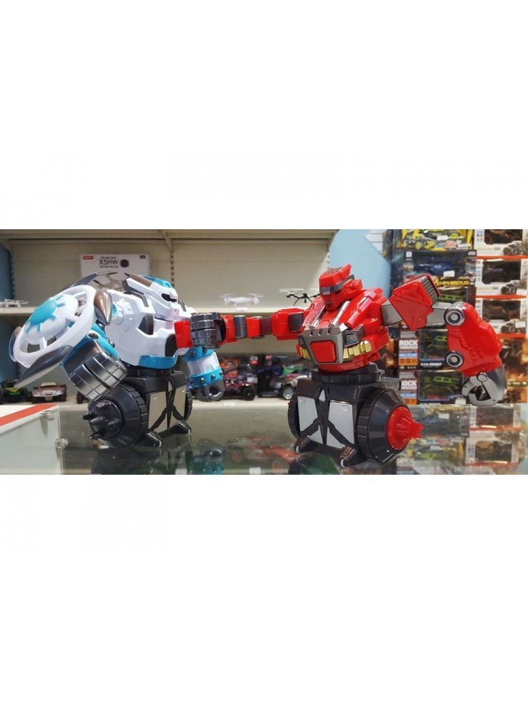 Радиоуправляемый бой роботов Crazon CR-17XZ01B Battle Armor, 2 робота, звук, свет