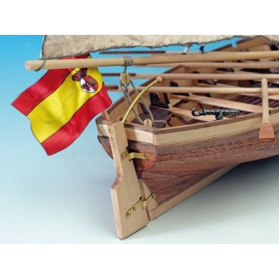 Сборная деревянная модель шлюпки корабля Artesania Latina SAN JUAN NEPOMUCENO'S, 1/25