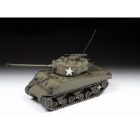 Сборная модель ZVEZDA Американский средний танк М4А3W "Шерман", 1/35