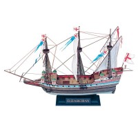 Сборная модель ZVEZDA Галеон «Элизабет» Эскадры Френсиса Дрейка 1588 г., 1/200