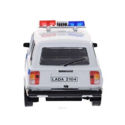 Машина Autotime "LADA 2104" полиция 1:36