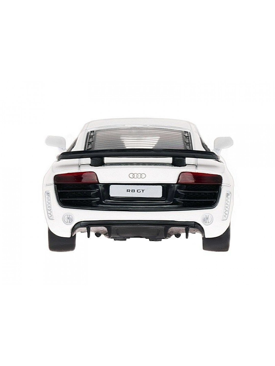 Машина "АВТОПАНОРАМА" Audi R8 GT, белый металлик, 1/43, инерция, в/к 17,5*12,5*6,5 см