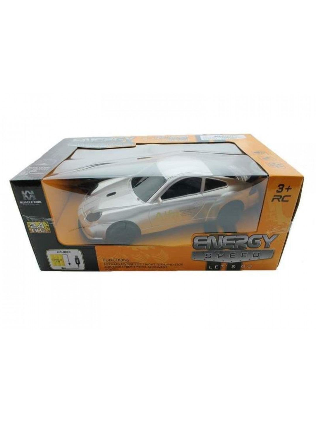 Р/У спортивная машина Porshe Carrera в ассортименте 1/18 + свет