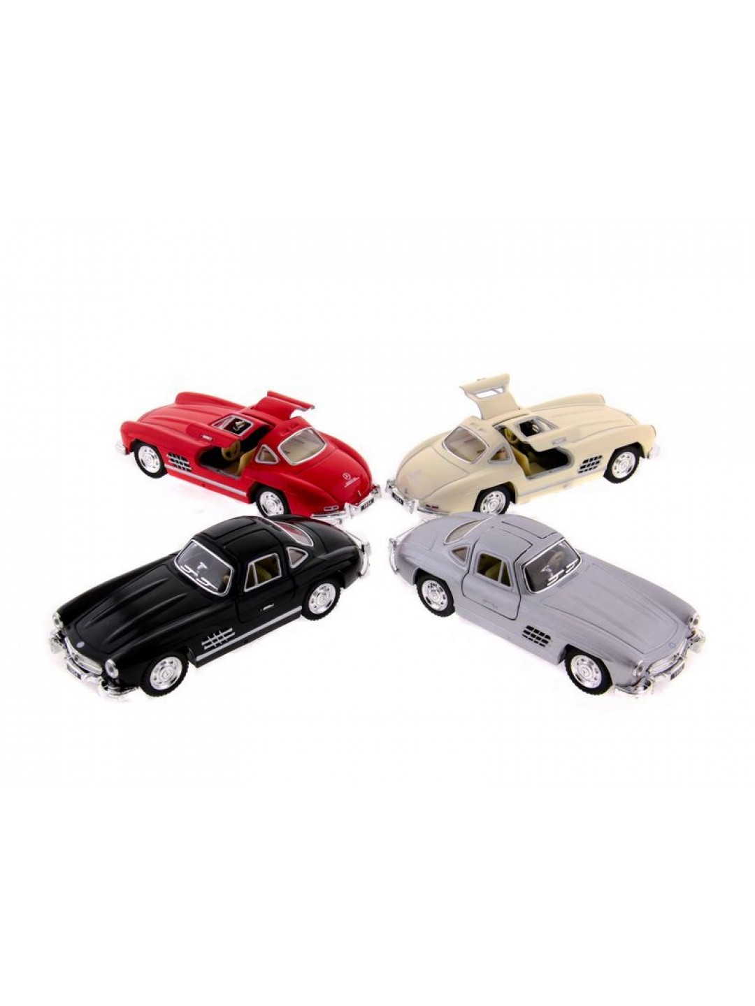 Машина Kinsmart "Mercedes-Benz 300SL" инерция (1/12шт.) 1:36 б/к