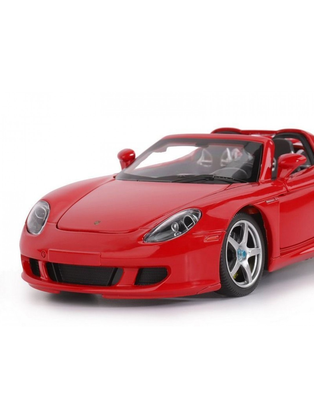 Машина "АВТОПАНОРАМА" Porsche Carrera GT, красный, 1/24, свет, звук, в/к 24,5*12,5*10,5 см