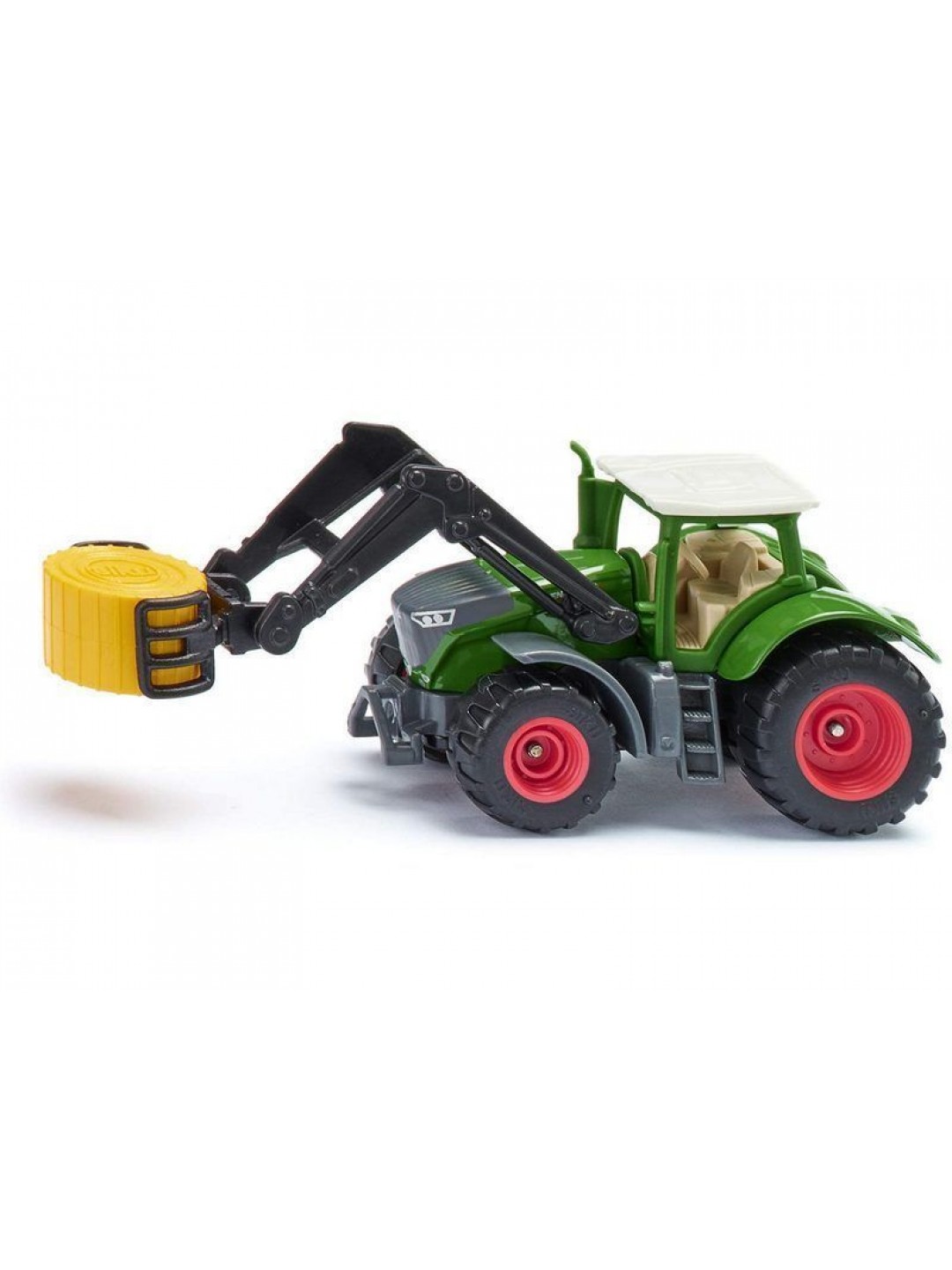 Трактор Siku 1539 Fendt 1050 Vario с фронтальным погрузчиком для захвата тюков