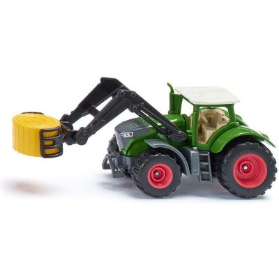 Трактор Siku 1539 Fendt 1050 Vario с фронтальным погрузчиком для захвата тюков