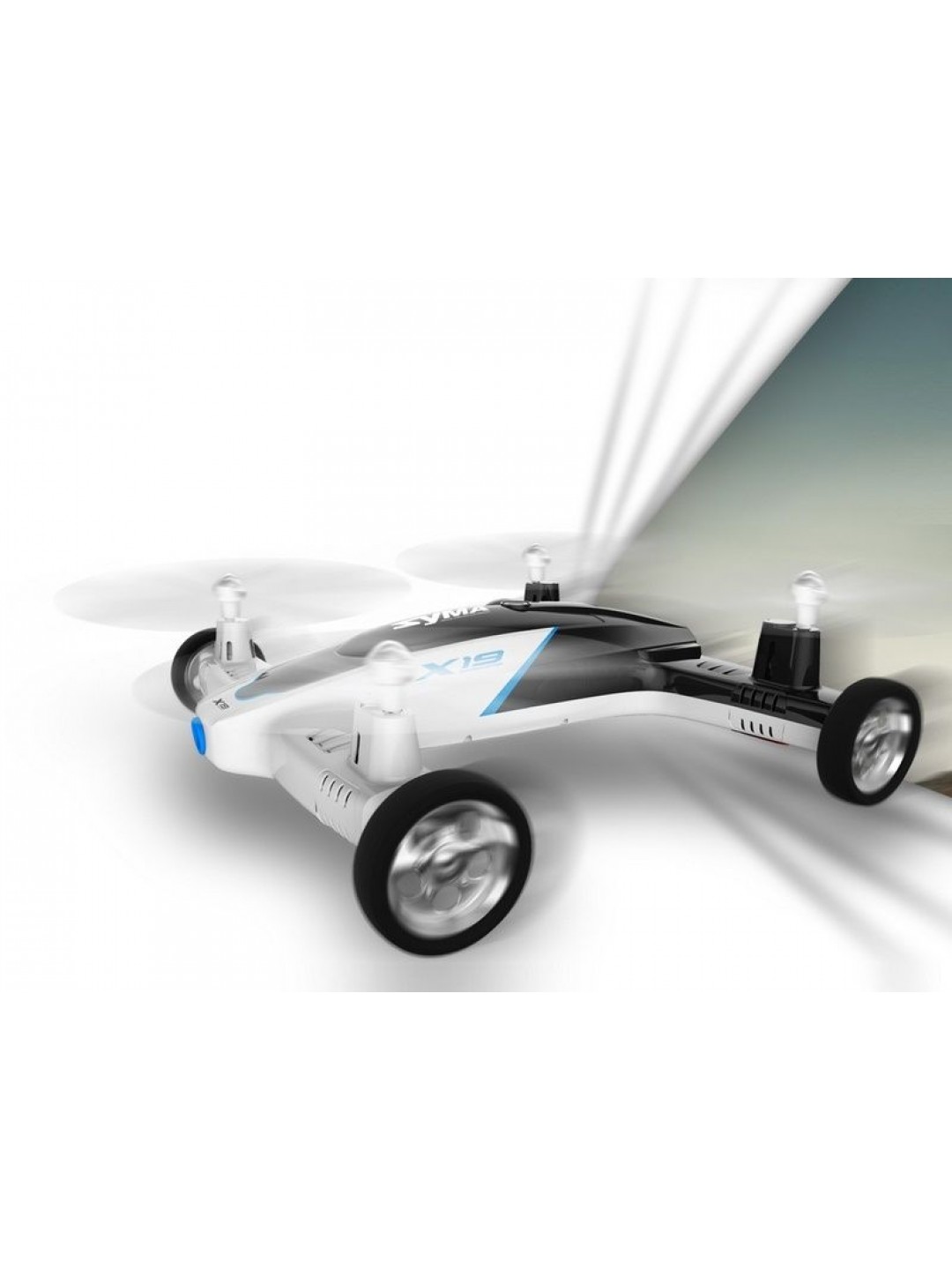 Р/У квадрокоптер Syma X19W Летающая машина с FPV трансляцией Wi-Fi 6-AXIS 2.4G RTF