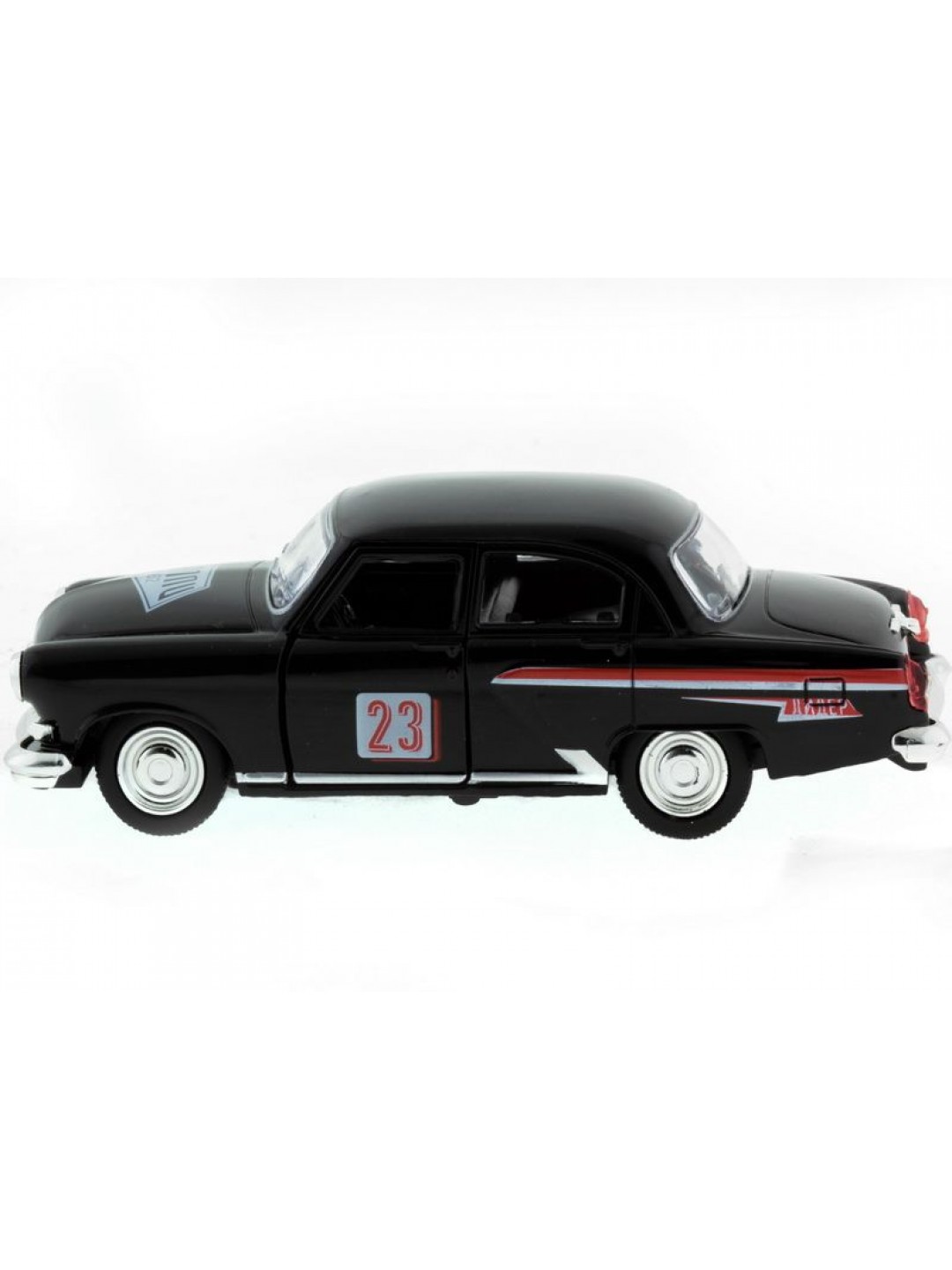 Машина "АВТОПАНОРАМА" инерц. ГАЗ-21 (ралли) 1/43, в/к 14*7*5,5 см