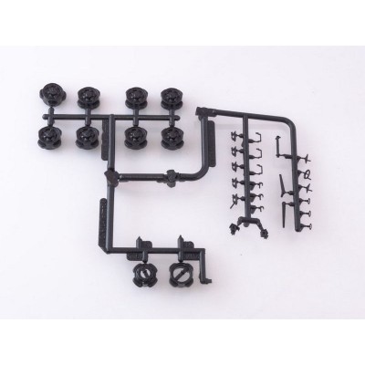 Сборная модель AVD КАМАЗ-65225 с полуприцепом ЧМЗАП-5247Г, 1/43