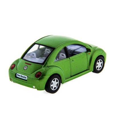 Машина Kinsmart 1:32 Volkswagen New Beetle инерция (1/12шт.)  б/к