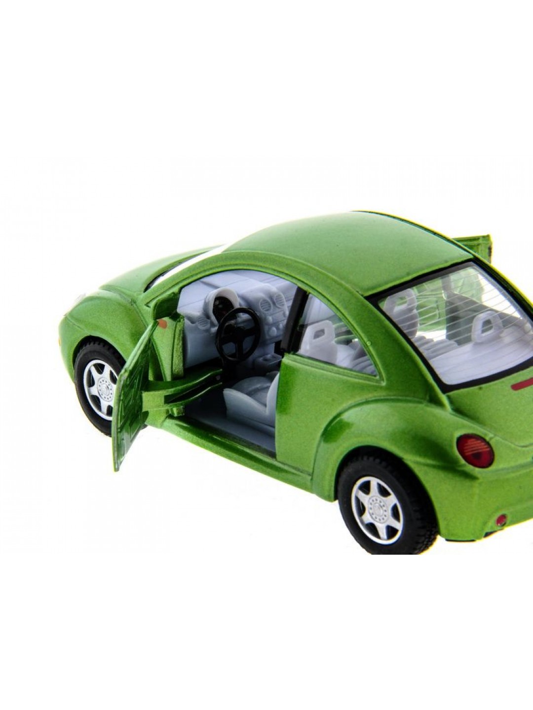 Машина Kinsmart 1:32 Volkswagen New Beetle инерция (1/12шт.)  б/к