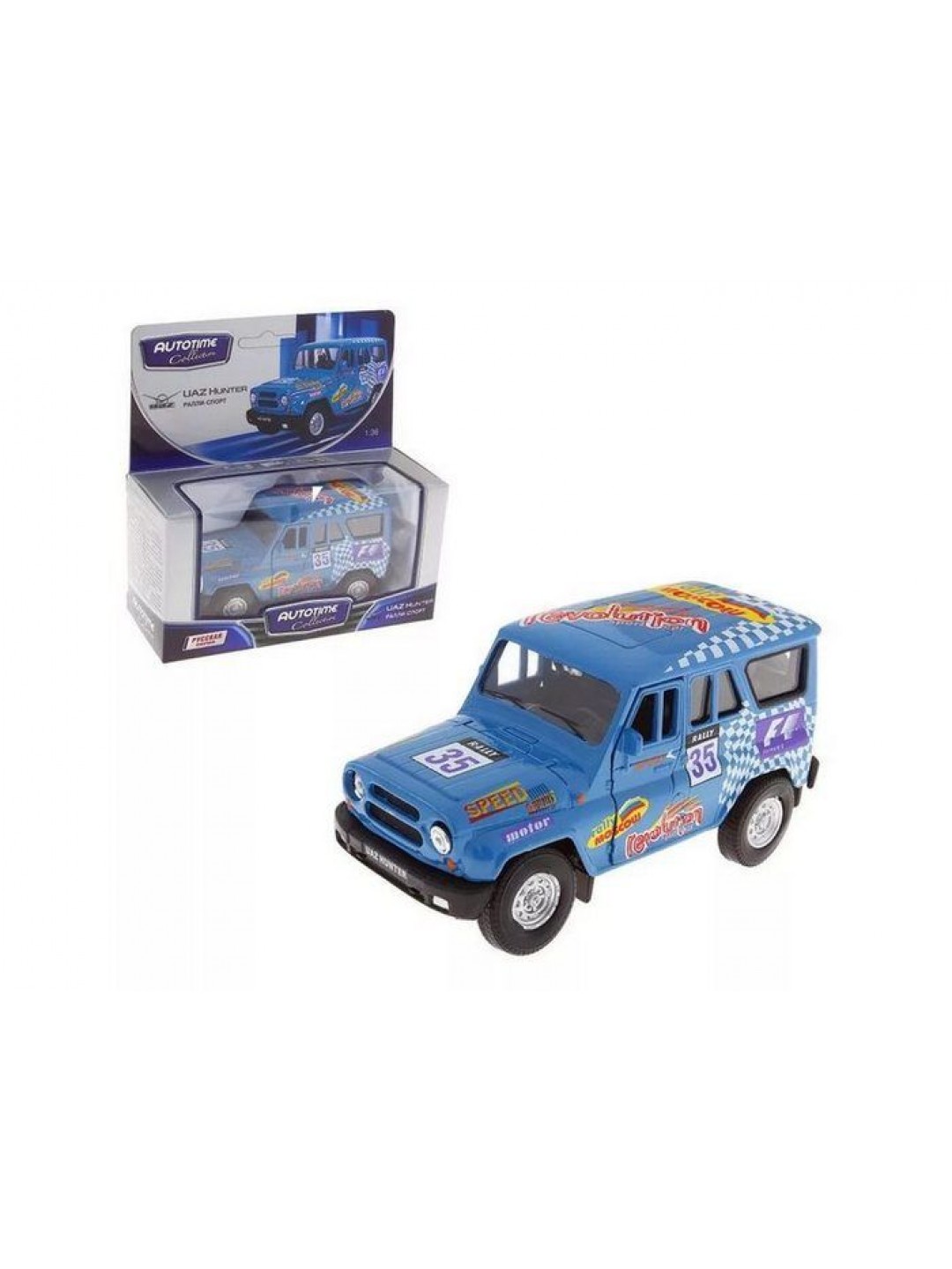 Машина Autotime "UAZ HUNTER" спорт 1:36