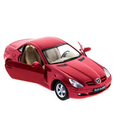 Машина Kinsmart 1:32 MERCEDES-BENZ SLK инерция (1/12шт.)  б/к