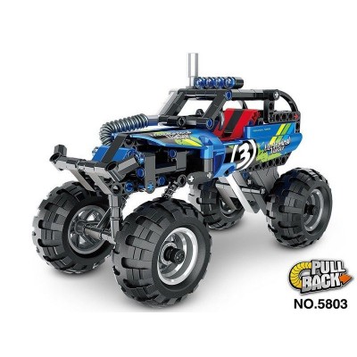Конструктор Qihui Mechanical Master Монстр-трак Айрон Хорс совместим с QH5804, инерц. (193 детали)
