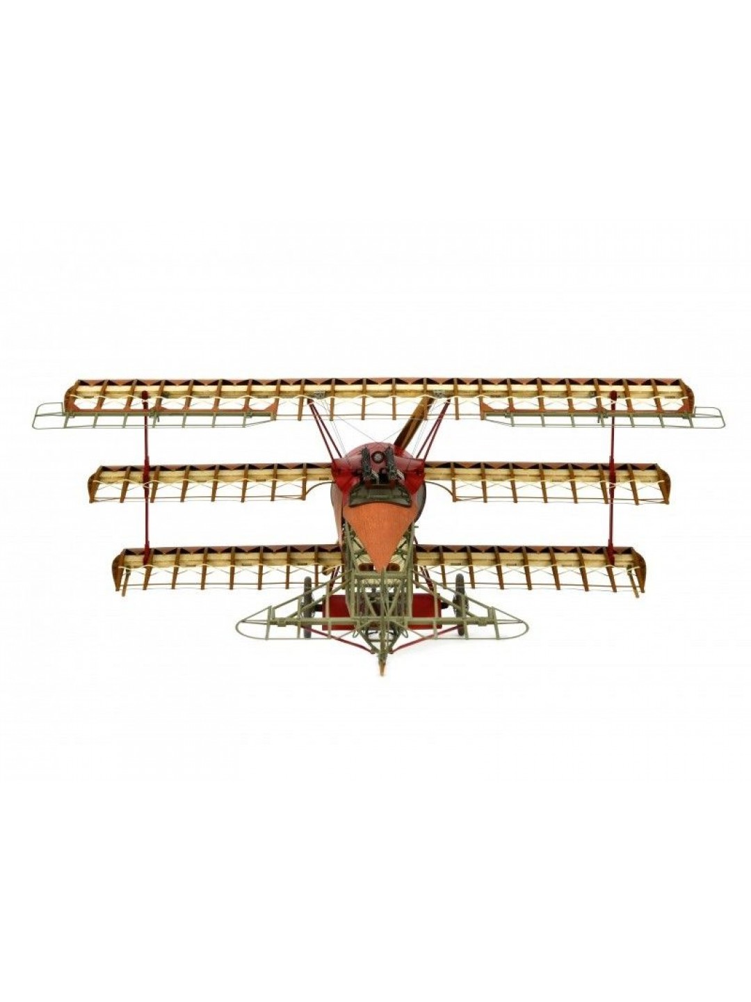 Сборная деревянная модель самолета Artesania Latina FOKKER DR.I 1918 RED BARON, 1/16