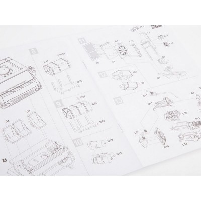 Сборная модель AVD КАМАЗ-6560 ЗРПК 96К6 (Панцирь-С1), 1/43