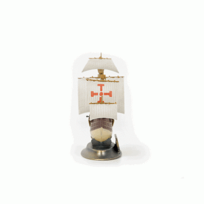 Сборная модель ZVEZDA Флагманский корабль Христофора Колумба "Санта-Мария", 1/350