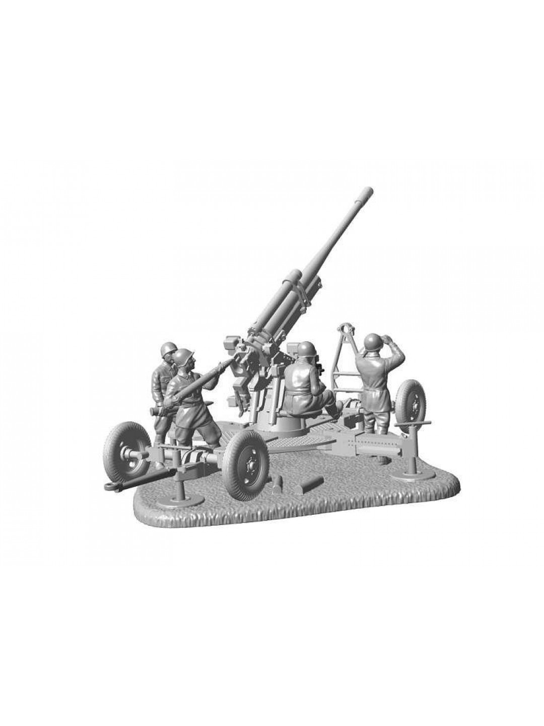 Сборные солдатики ZVEZDA Советское 85-мм зенитное орудие, 1/72