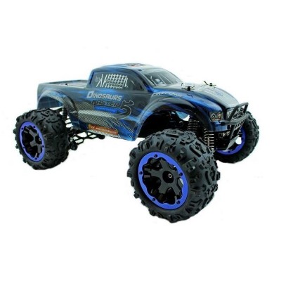 Радиоуправляемый монстр Remo Hobby Dinosaurs Master Brushless (синий) 4WD 2.4G 1/8 RTR