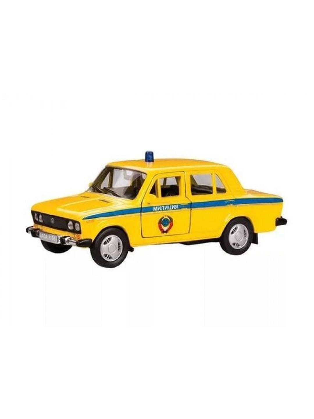 Машина Autotime "LADA 2106" милиция СССР 1:36