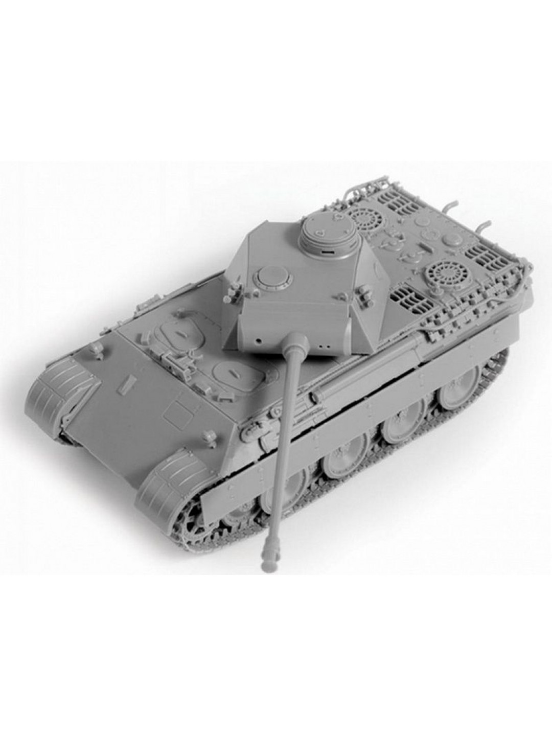 Сборная модель ZVEZDA Немецкий танк Т-V "Пантера" (сборка без клея), 1/72