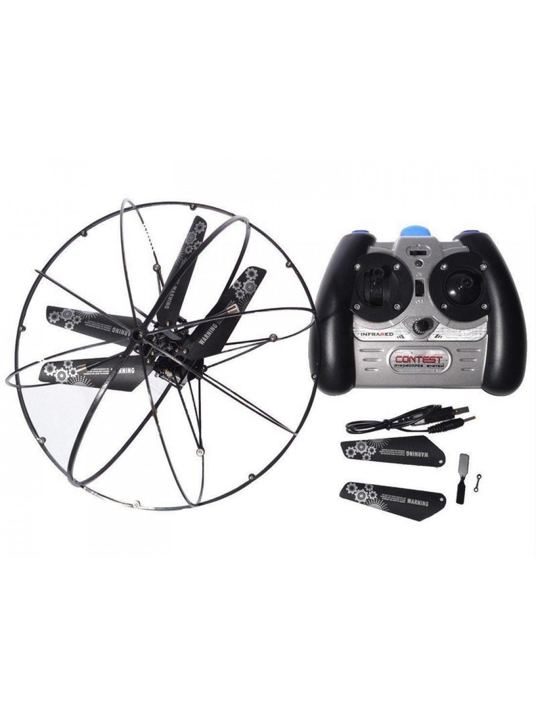 ИК вертолет-шар Happy Cow 777-286 UFO ROBOTIC 3ch RTR