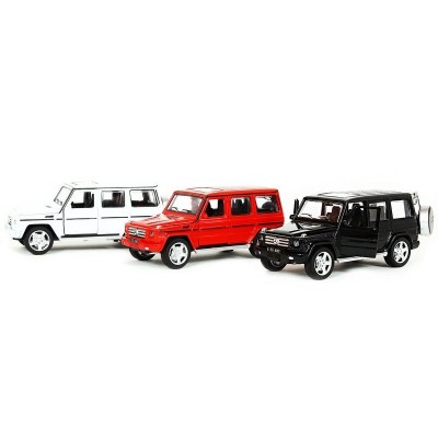 Машина MZ Mercedes G55 25074C 1/32 музыка, свет, инерция 15см (1/6шт) б/к