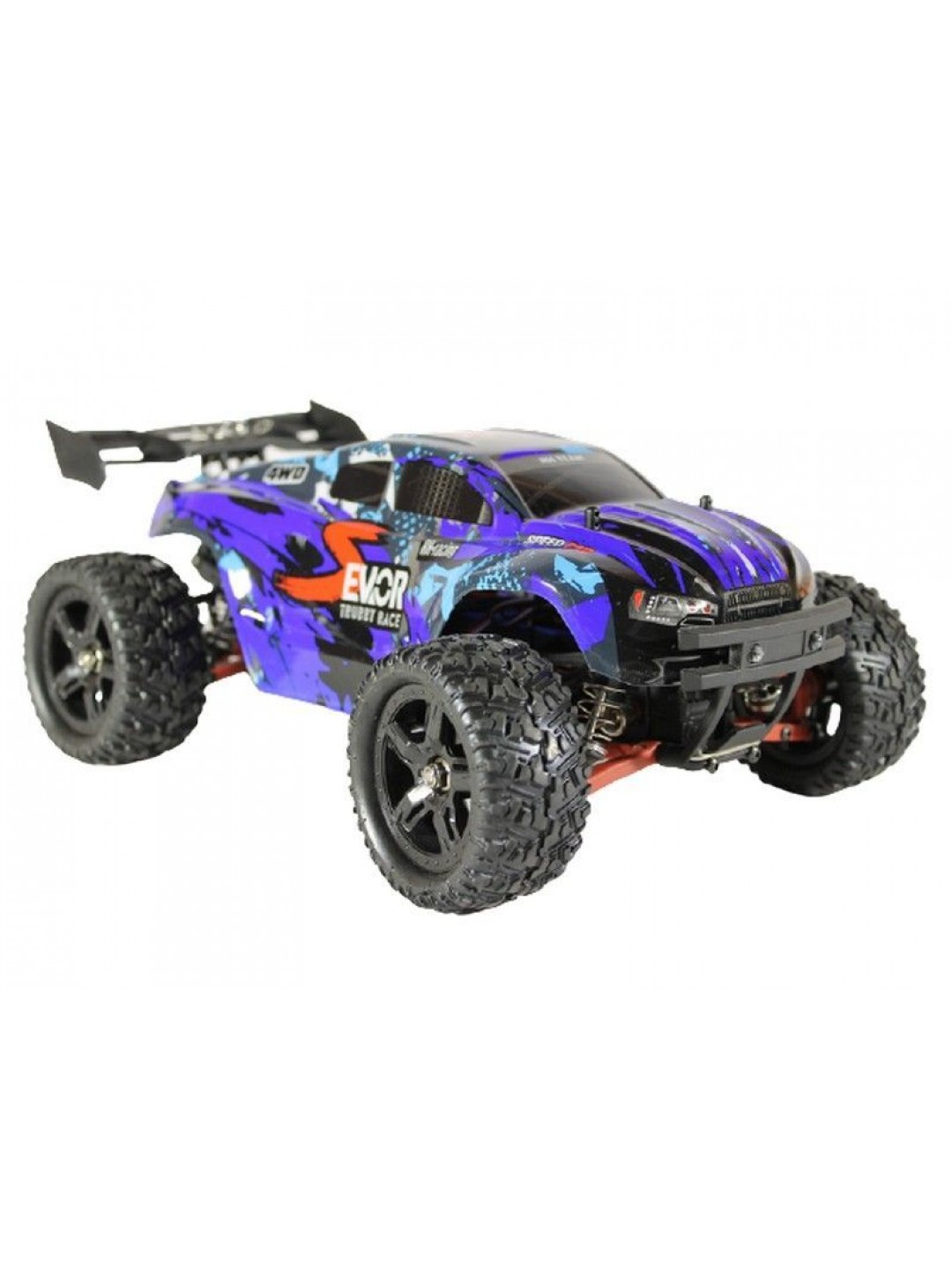 Радиоуправляемая трагги Remo Hobby S EVO-R Brushless UPGRADE V2.0 (синяя) 4WD 2.4G 1/16 RTR