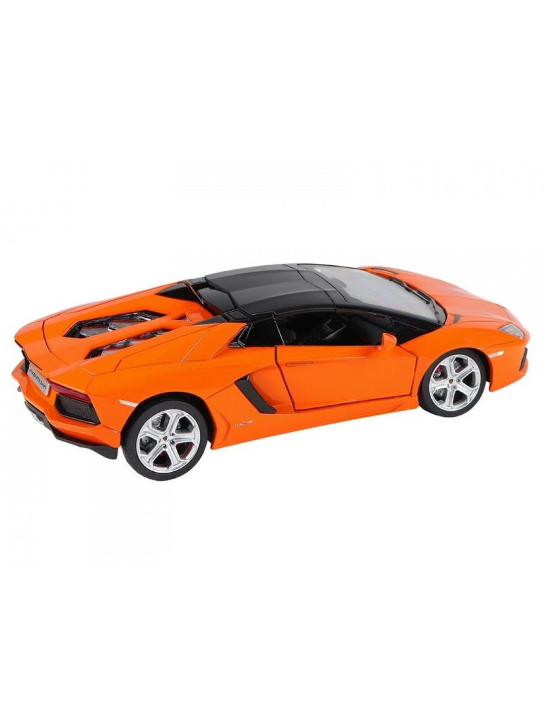 Машина "АВТОПАНОРАМА" Lamborghini Aventador Roadster, оранжевый, 1/24, в/к 24,5*12,5*10,5 см