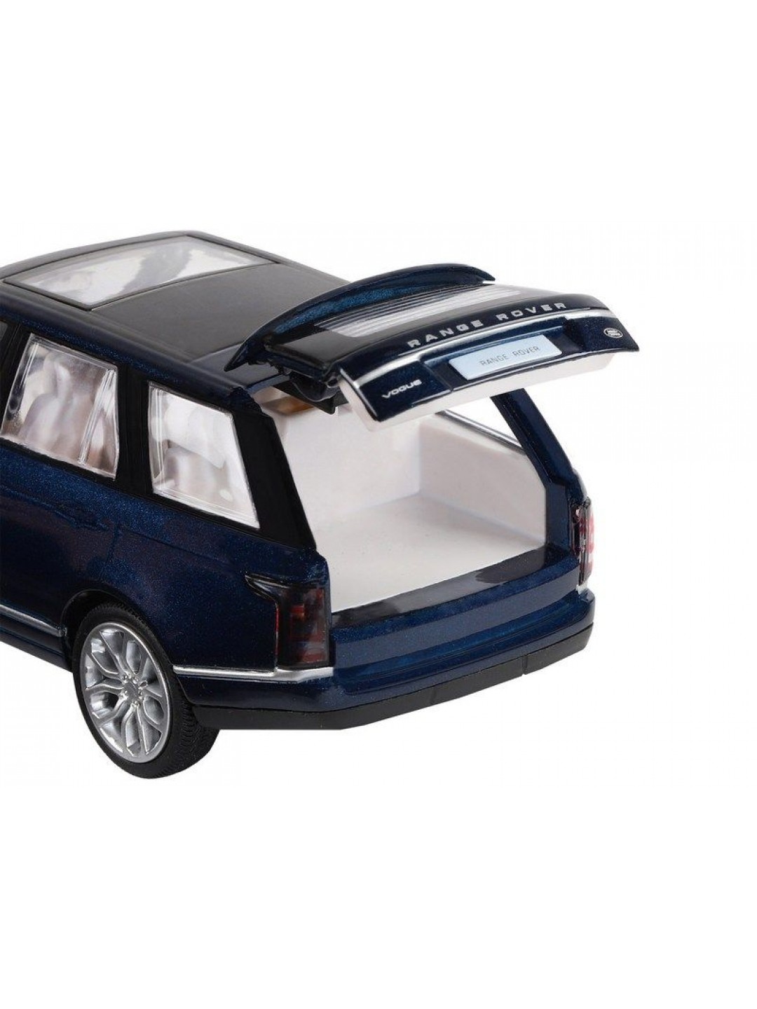 Машина "АВТОПАНОРАМА" 2013 Range Rover, темно-синий, 1/34, свет, звук, инерция, в/к 17,5*13,5*9 см