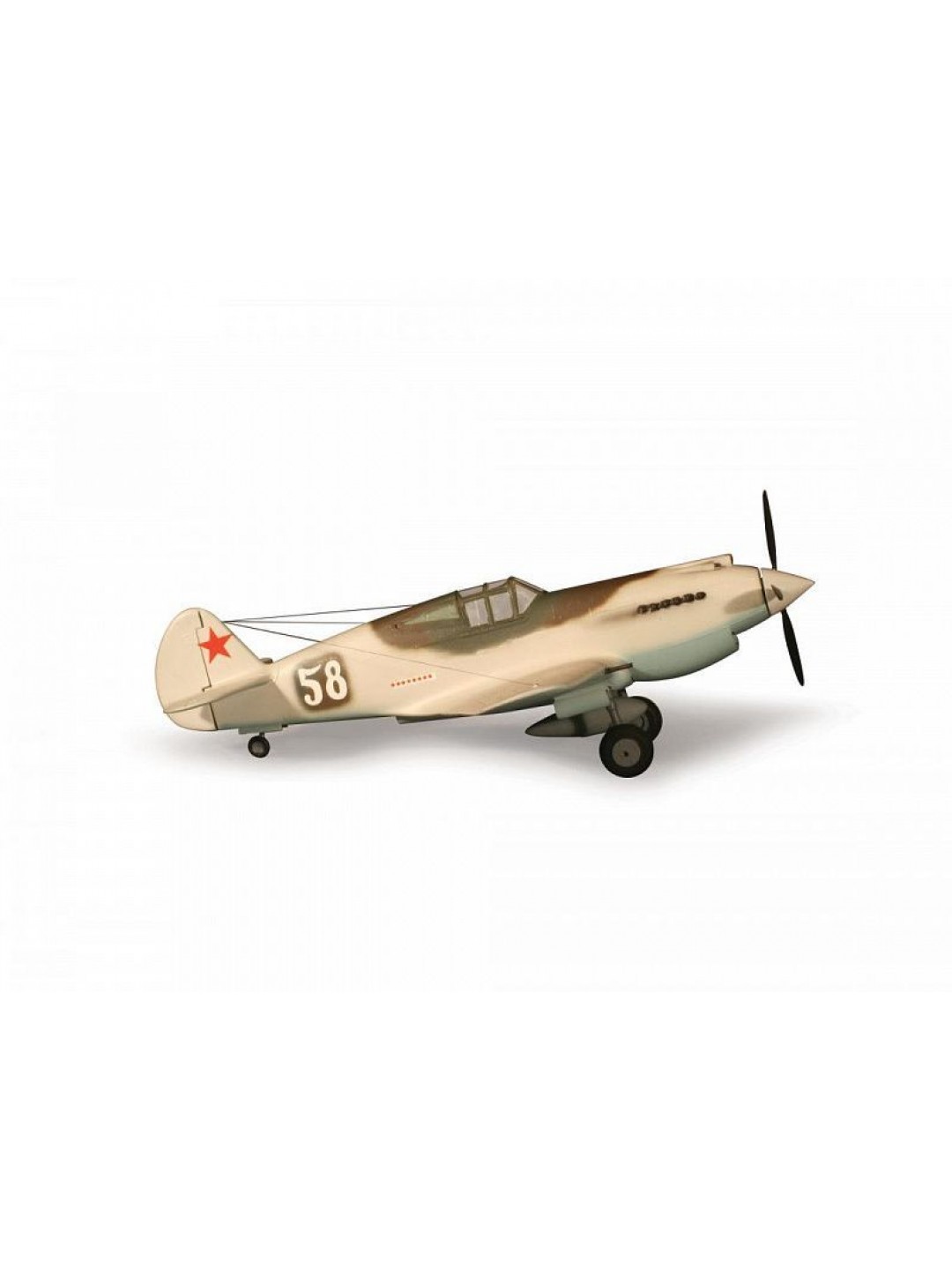 Сборная модель ZVEZDA Истребитель П-40Б "Томагавк", 1/72